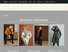 Tablet Screenshot of beaumont-amsterdam.com